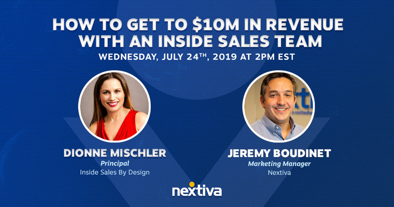 [Webinar] How to Get $10M in Revenue with an Inside Sales Team